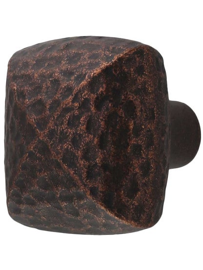 Mountain Lodge Cabinet Knob - 1-1/4inch Square.